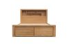 Picture of HEYFIELD Solid Oak Bedframe with Storage in Queen/Super King Size