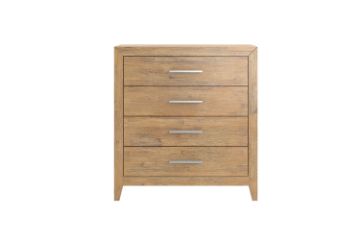 Picture of EMERSON 4-Drawer Solid Acacia Wood Tallboy