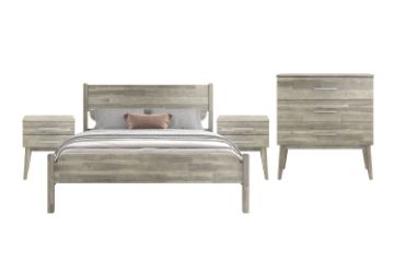 Picture of BALLINA 4PC/5PC/6PC Solid Acacia Wood Bedroom Range in Queen/Super King Size