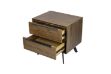 Picture of CLEVEDON 2-Drawer Solid Oak Bedside Table