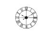Picture of ROMA 60 Metal Wall Clock (Black)