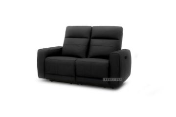 Picture of STORMWIND 100% Genuine Leather 2-Seater Power Reclining Sofa