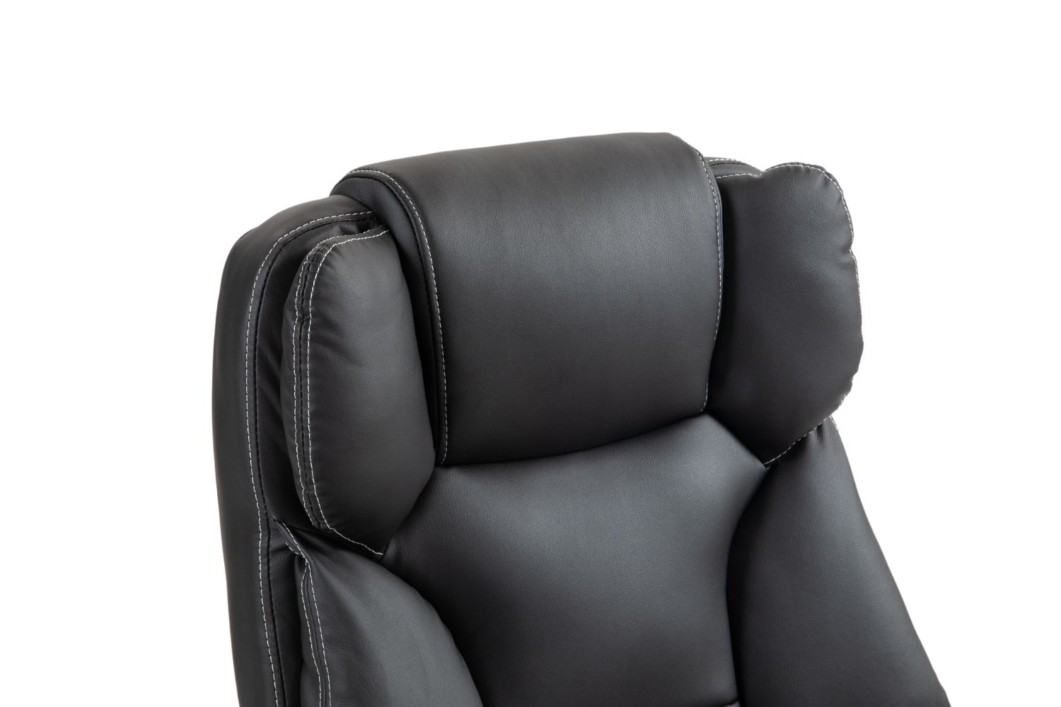 OPTIMUS Height Adjustable Massage Office Chair with Footrest