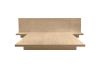 Picture of YUKI 2PC/3PC Japanese Low Height Bed Frame Set with Headboard in Queen/King Size/ Super King Size