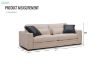 Picture of STANFORD Feather Filled Sofa - 3.5 Seat