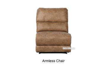 Picture of NAKEETA Reclining Sofa - Armless Chair  (Non-Powered)