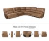 Picture of NAKEETA Reclining Sofa - Corner