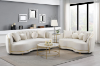 Picture of WESLEY 3/2 Velvet Sofa Range (Beige)