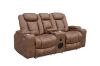 Picture of NEWPORT Air Leather Power Reclining Sofa Range - 2 Seat with Console & Bluetooth Speaker (2RRC)