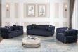 Picture of VEGAS 3/2/1 Seater Chesterfield Velvet Sofa Range (Black) 