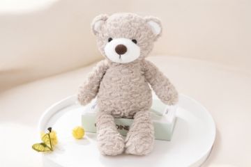Picture of LOVELY Fabric Animal Plush Cushion - Bear