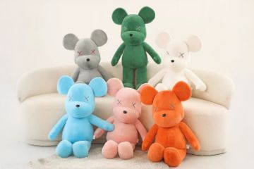 Picture of STREETWEAR Bear Plush Toy (Multiple Colors)