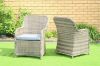 Picture of KAPSTADT 7PC Half-Round Wicker Dining Set (ALUMINIUM FRAME)
