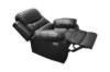 Picture of MODENA Air Leather 1 Seater Power Reclining Sofa (Black)
