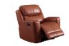 Picture of HARRY Air Leather Manual Reclining Sofa Range with Console and Storage (Orange)