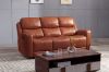 Picture of HARRY Air Leather Manual Reclining Sofa Range with Console and Storage (Orange)