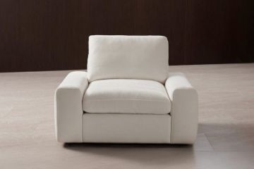 Picture of CAMERO Feather Filled Fabric Sofa Range - 1 Seater
