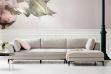Picture of AMELIE Memory Foam Sectional Sofa (Light Grey)