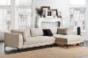 Picture of AMELIE Memory Foam Chaise Facing Right Sectional Sofa (Light Grey)