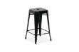 Picture of  TOLIX Replica Stool Seat H65 - Matt Black