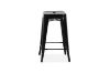 Picture of TOLIX Replica Bar Stool Seat H75 - Black