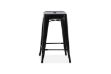 Picture of TOLIX Replica Bar Stool Seat H75 - Black