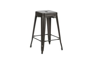 Picture of TOLIX Replica Bar Stool Seat H75 - Gun