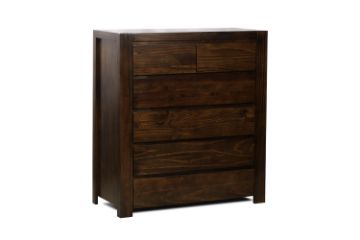 Picture of MALAGA 6-Drawer Tallboy (Walnut) 