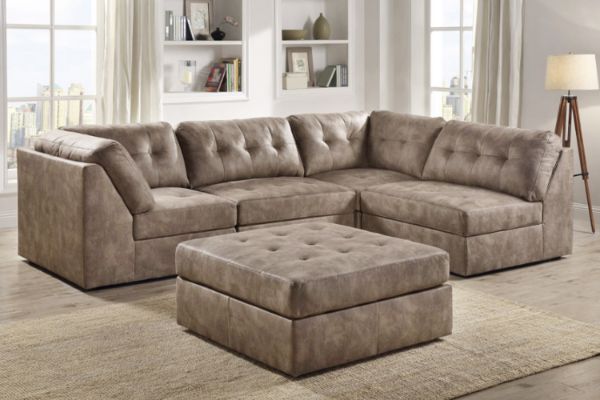Picture of AUSTEN Air Leather Modular Sectional Sofa