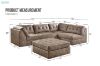 Picture of AUSTEN Air Leather Modular Sectional Sofa
