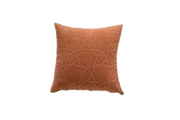 Picture of PLUM BLOSSOM BUTTON Chiffon Fabric Cushion with Inner in Multiple Colours (45cmx45cm)