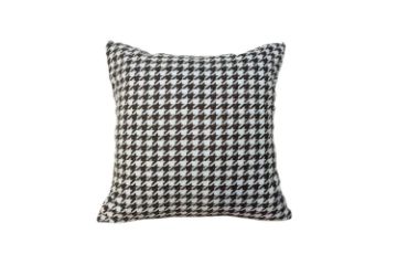 Picture of HOUNDSTOOTH Linen Cushion with Inner in Multiple Colours(45x45cm)