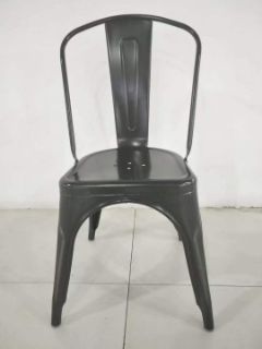 Picture of TOLIX Replica Dining Chair - Semi-Dull Black
