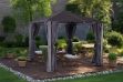 Picture of ASVEN 3Mx3M Outdoor Gazebo with Aluminium Stakes (Dark grey)