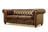 Picture of WILLIFORD 100% Genuine Leather Chesterfield Sofa Range (Tobacco) - 3 Seater