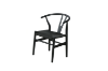 Picture of  WISHBONE Solid Wood Y Replica Chair (Black) - 53x50x79