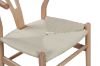 Picture of WISHBONE Solid Wood Y Replica Chair (Natural)- 53x50x79