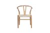 Picture of WISHBONE Solid Wood Y Replica Chair (Natural)- 53x50x79