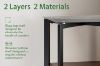 Picture of ATMOS Black Glass Top Side Table
