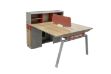 Picture of FOCUS 150 Office System 2-Seater Desk with Cabinets 