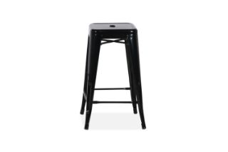 Picture of TOLIX Replica Stool Seat H65 - Black
