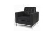 Picture of FLORENCE KNOLL Replica 1-Seater Sofa/Armchair in Italian Leather