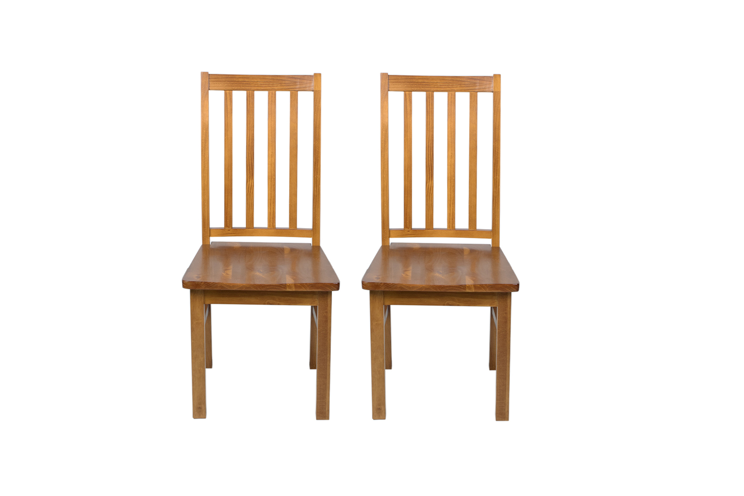 Beatrice Dining Chair - Light Walnut Frame / Clay PU Seat