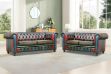 Picture of WILLIFORD 3/2 Seater 100% Genuine Leather Chesterfield Patchwork Sofa Range (Multicolor)