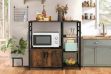 Picture of CARTER 90x85cm 2-Door Kitchen Cabinet with Shelf