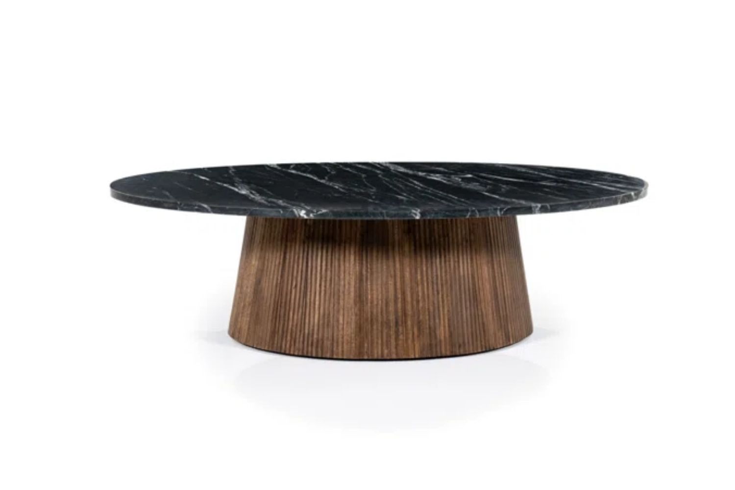Harvest Starburst Mango Wood Coffee Table For Living Room - Natural 51