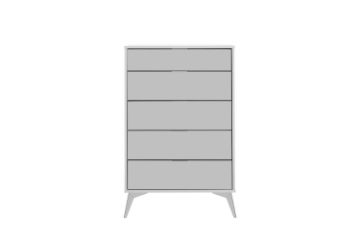 Picture of BRAYA 5-Drawer Tallboy with Mirror