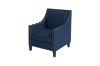 Picture of ABBEY 1 Seater Sofa/Armchair/Sofa Chair (Navy Blue)