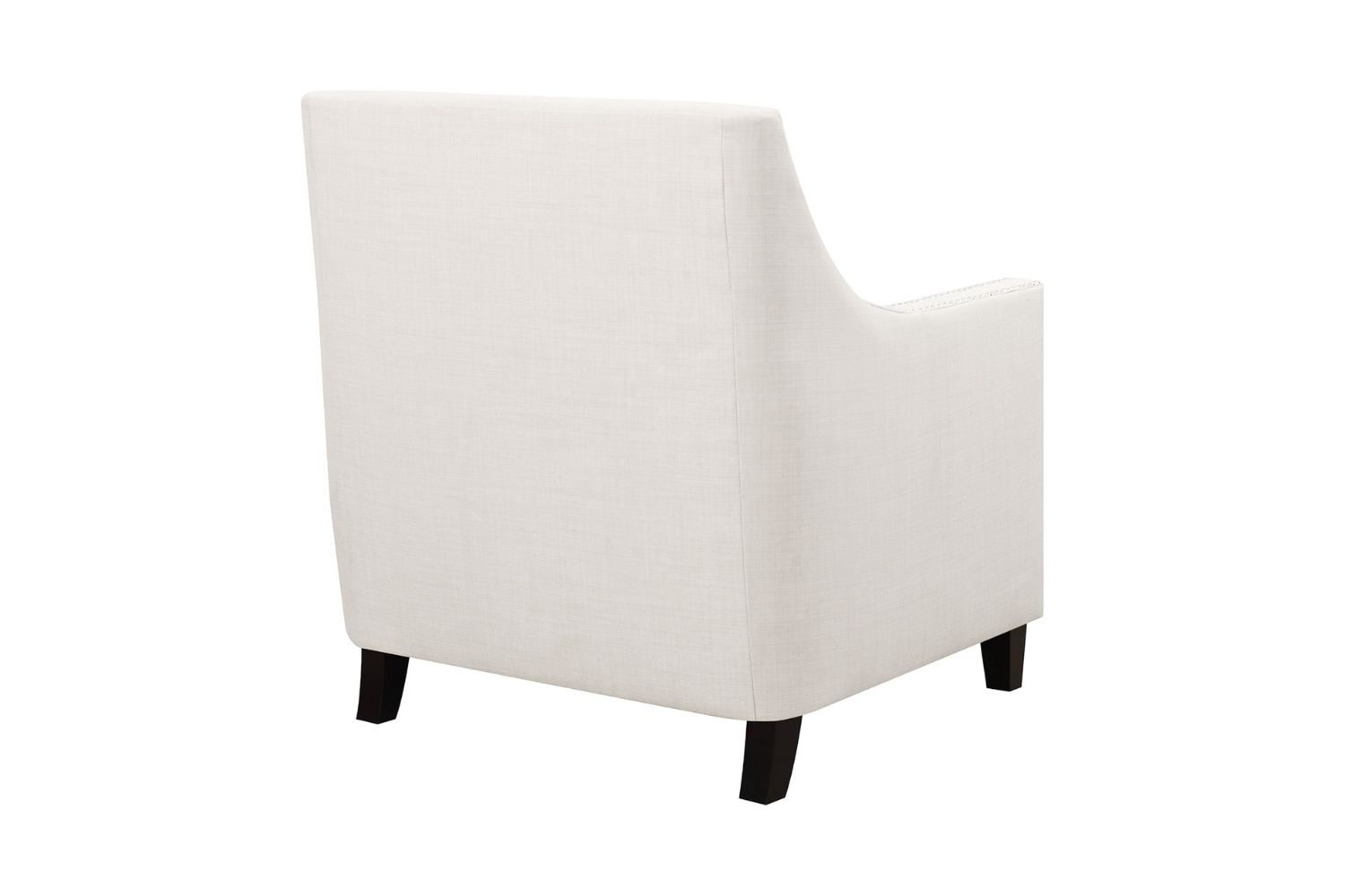 ABBEY Fabric Arm Chair (White)