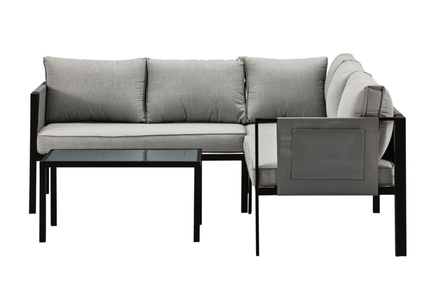 ECHO Sectional Outdoor Lounge Sofa Set with Coffee Table